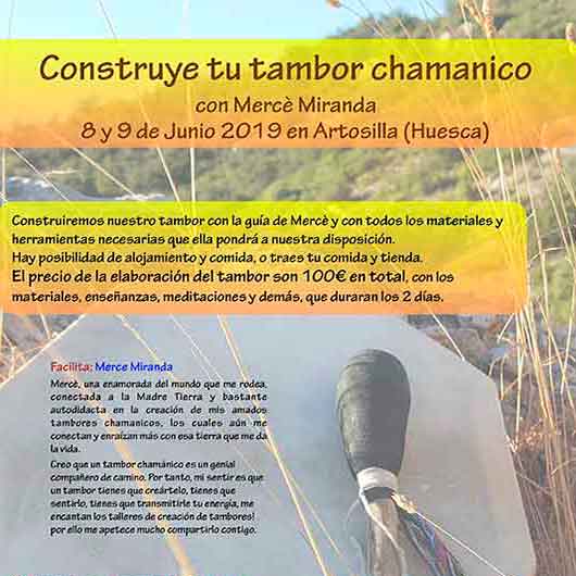 Construye tu tambor chamánico